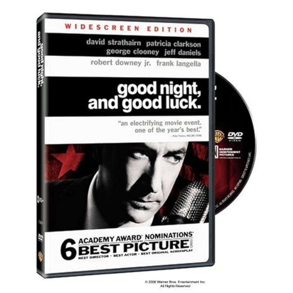 B*d様 GOOD LUCK!! DVD-BOX Amazon.com: Good Night, Good Luck. : David Strathairn